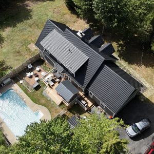 WB Construction metal roofing project 3 in Nova Scotia