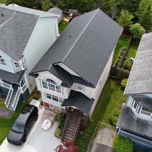 WB Construction metal roofing project 4 in Nova Scotia