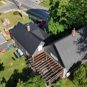 WB Construction metal roofing project 6 in Nova Scotia
