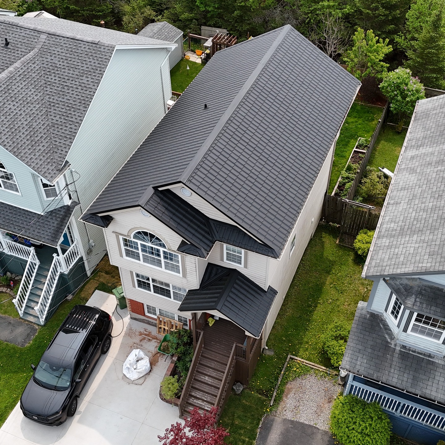 WB Construction metal roof project