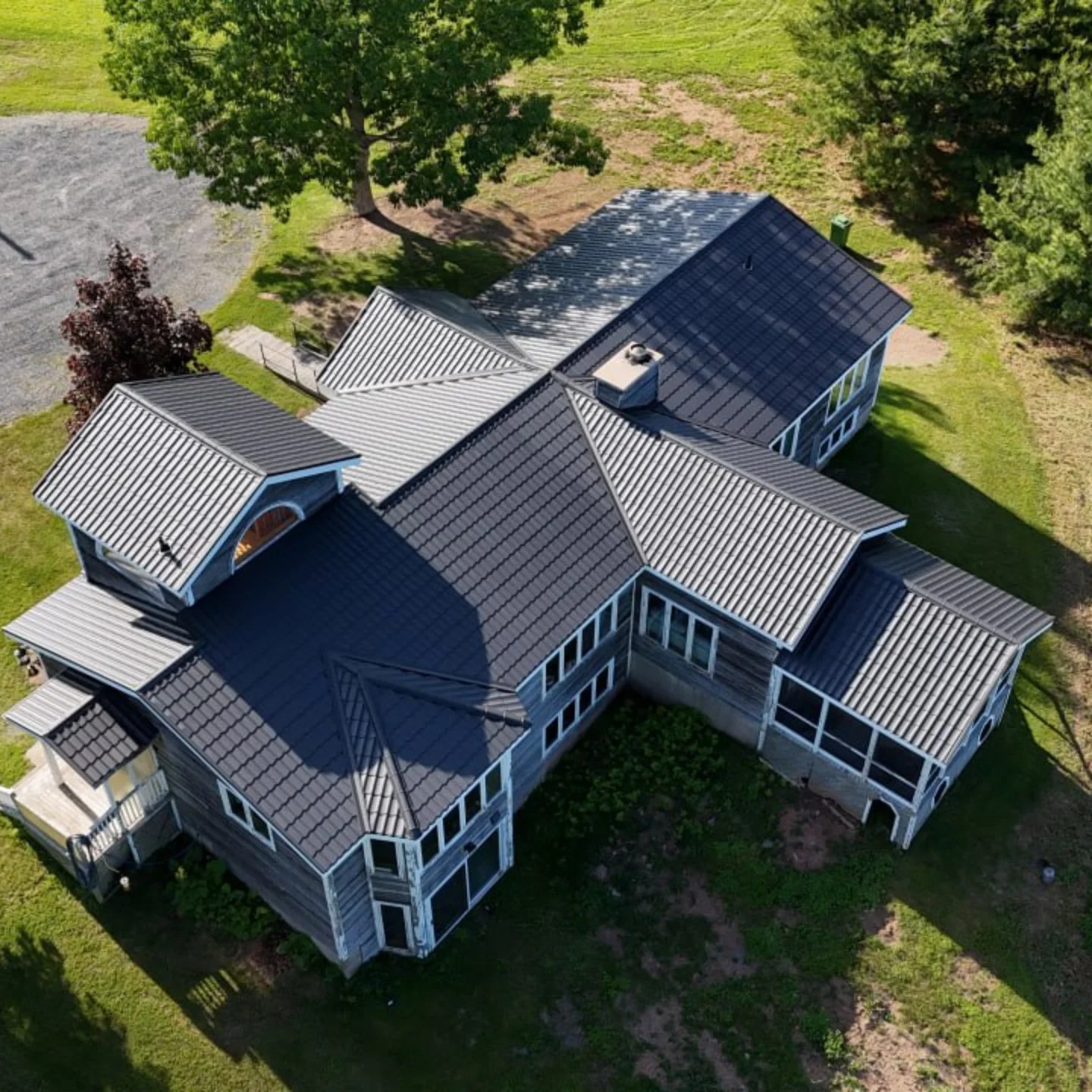 Metal roof by WB Construction in Nova Scotia